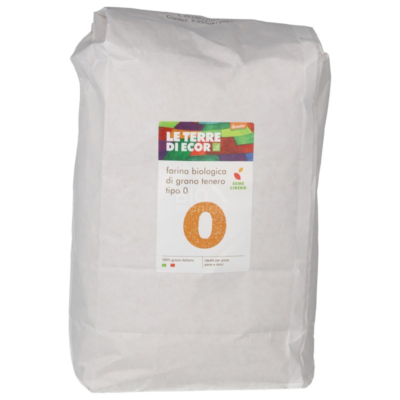 Farina di grano tenero tipo 0 bio