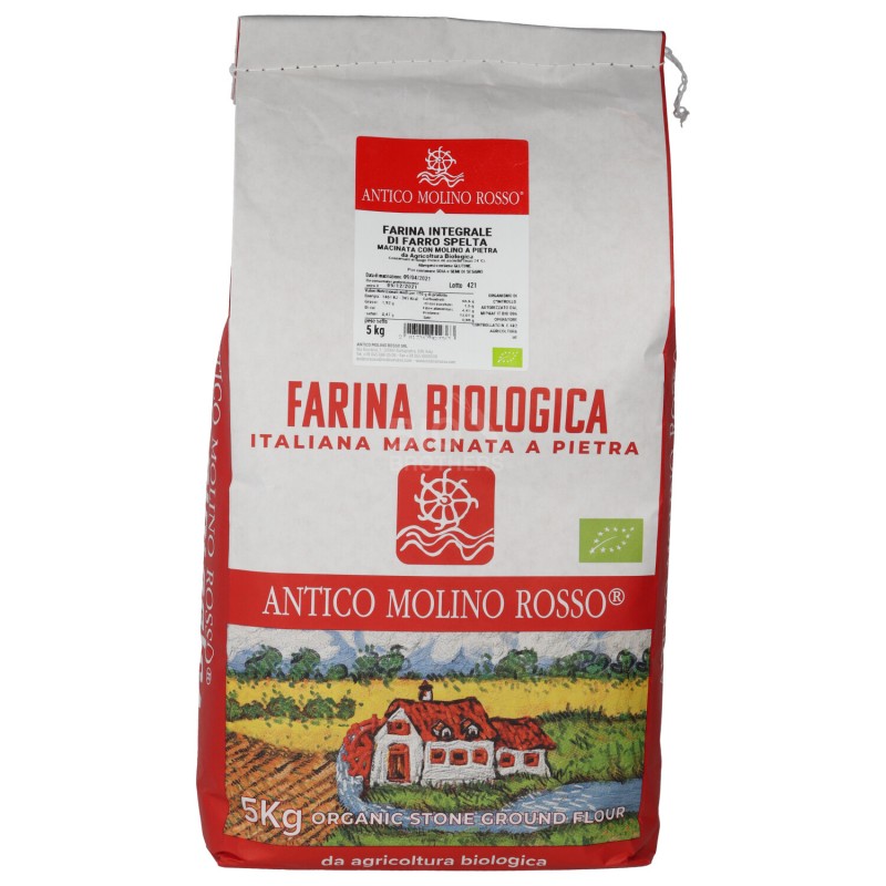 Farina integrale di farro Spelta bio