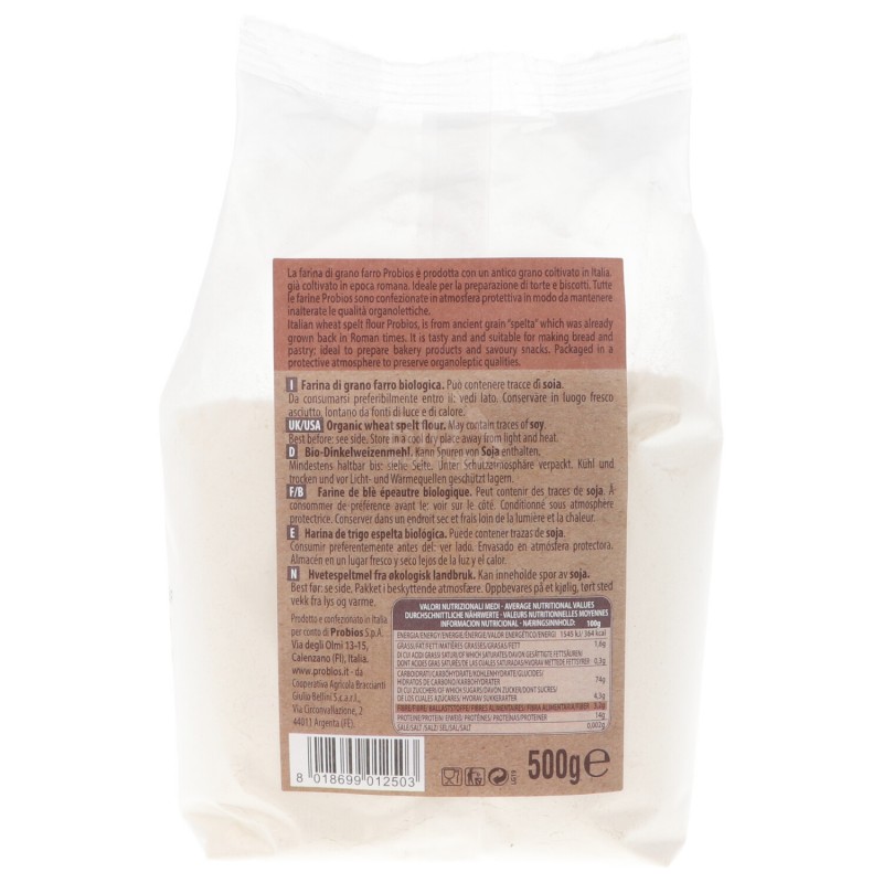 Farina di farro italiano bio