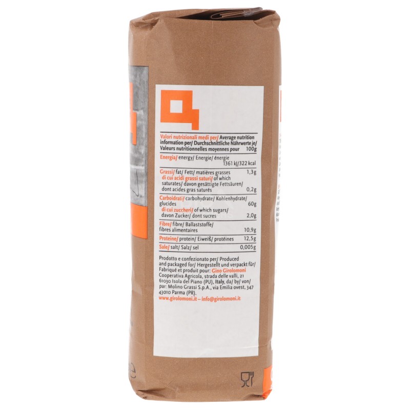 Farina integrale di grano tenero biologica