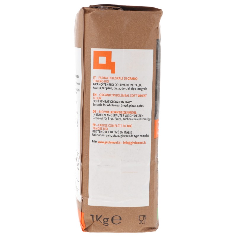 Farina integrale di grano tenero biologica