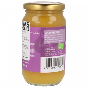 Ananas ad anelli sciroppato in succo