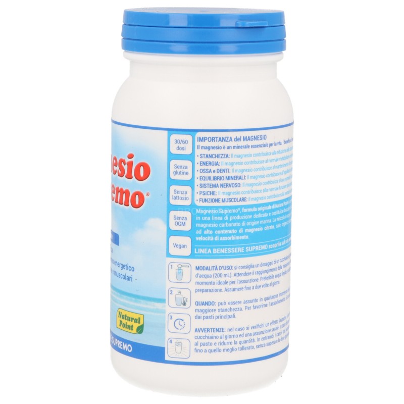 MAGNESIO SUPREMO 150G NATURAL POINT