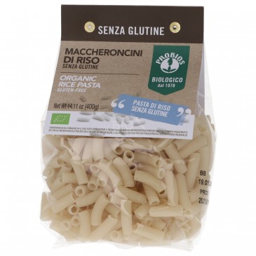 Maccheroncini di riso senza glutine bio Maccheroncini di riso senza glutine bio