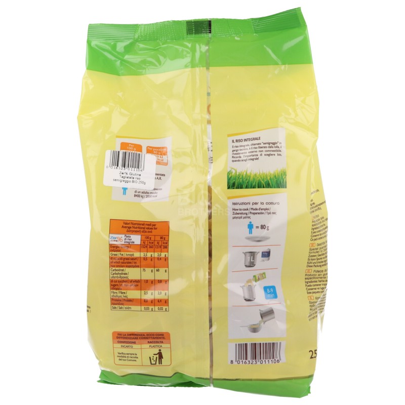 Tagiatelle di riso integrali senza glutine