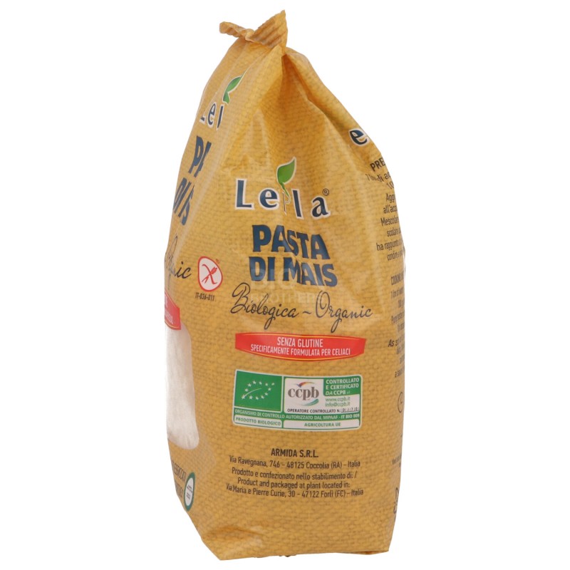 Stelline di mais senza glutine biologiche