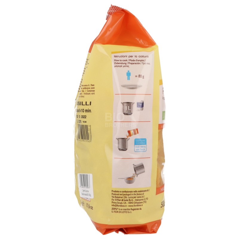 Fusilli di mais senza glutine bio