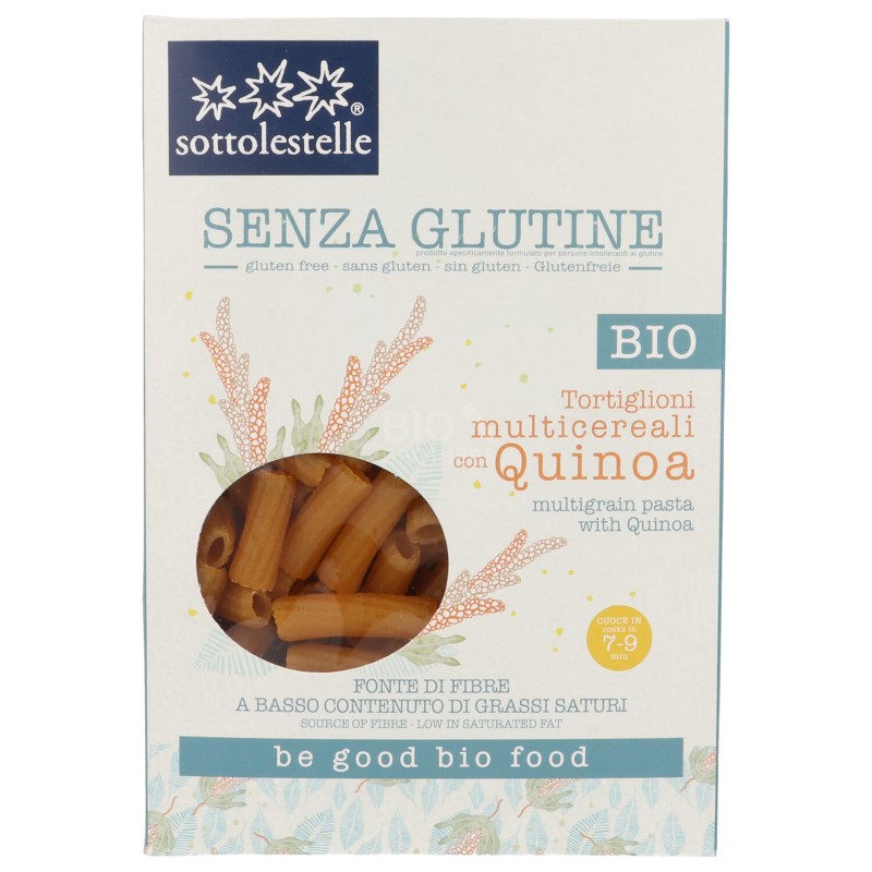 Tortiglioni multicereali con Quinoa bio