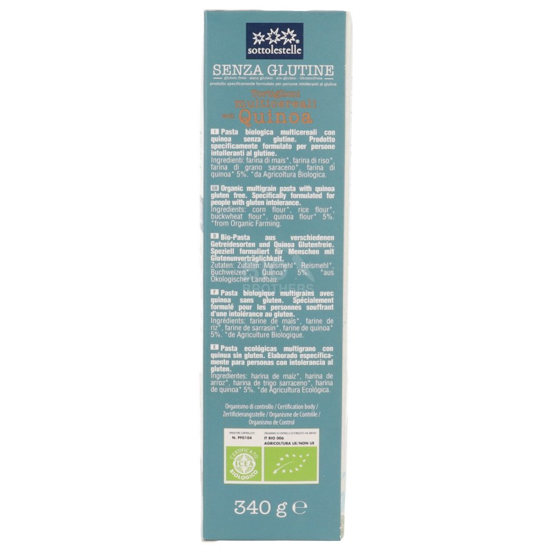 Tortiglioni multicereali con Quinoa bio