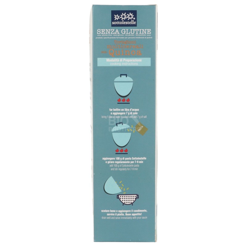 Tortiglioni multicereali con Quinoa bio