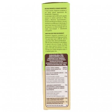 Sedanini di grano saraceno bio senza glutine