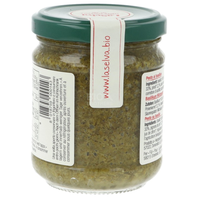PESTO VEGAN 180G LASELVA