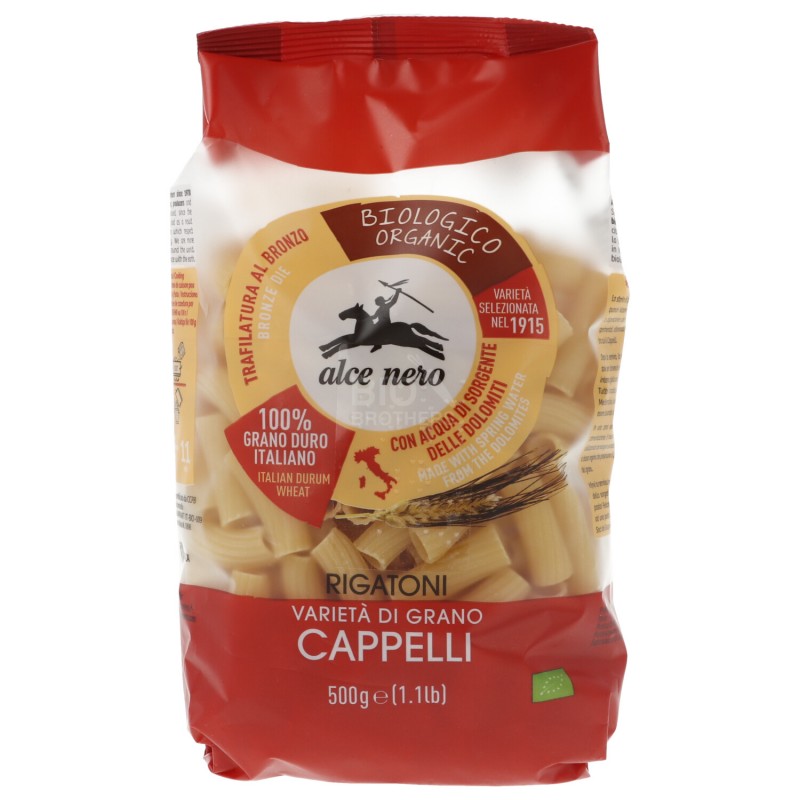 RIGATONI SEN.CAPP.500GR ALCE NERO