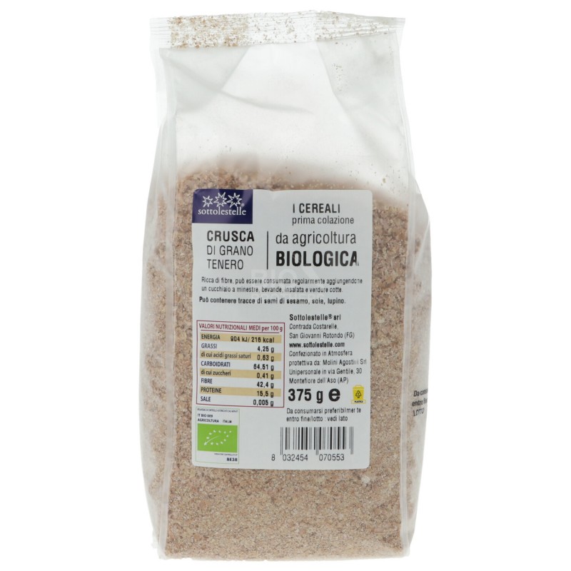 Crusca di grano tenero bio