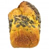 Pane bio tipo semintegrale con curcuma e semi