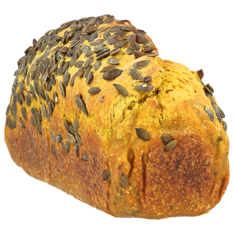 Pane bio tipo semintegrale con curcuma e semi 800g circa