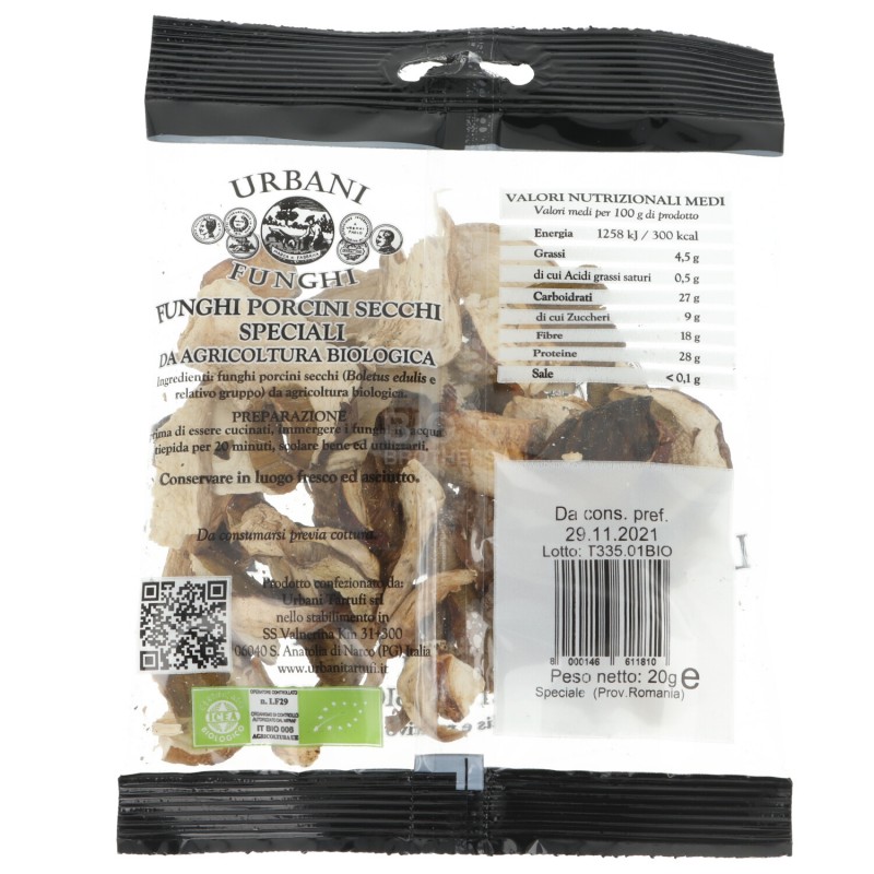 Funghi porcini secchi
