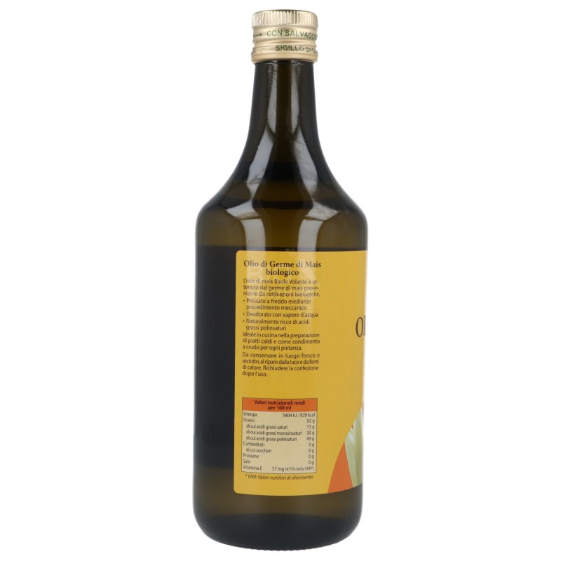 Olio di germe di mais spremuto a freddo