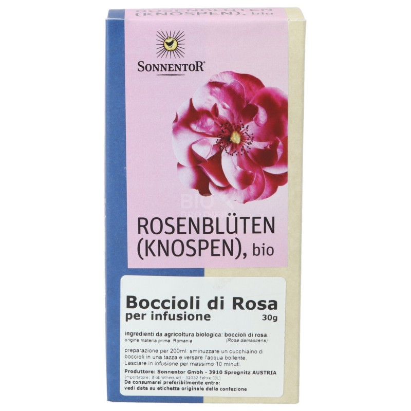 Boccioli di Rosa per infusi