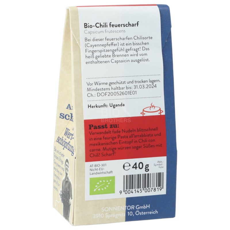 Chili in polvere molto piccante