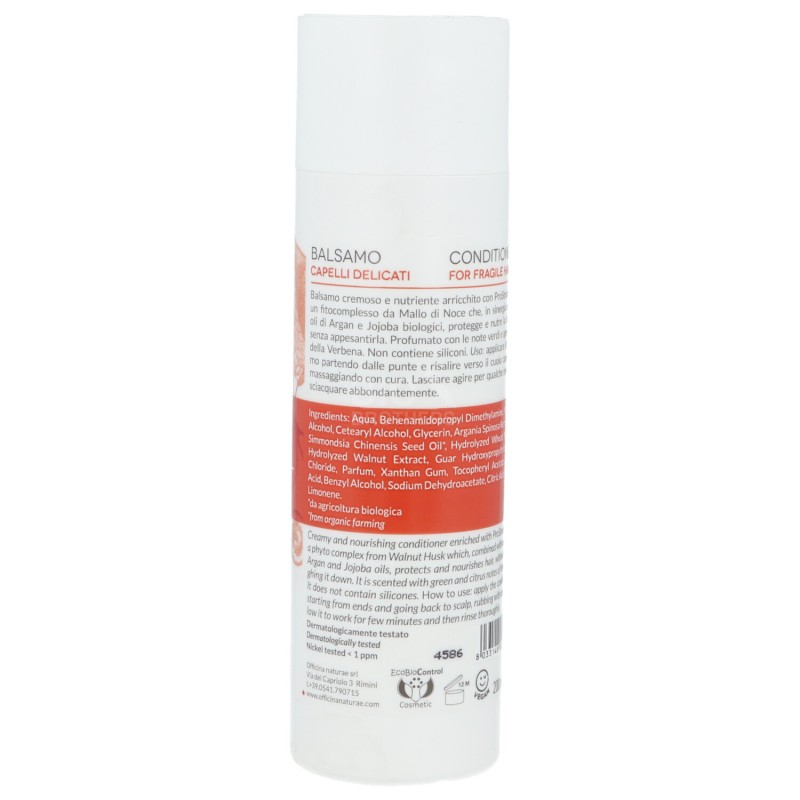 BALSAMO CAP. DELICATI 200ML OFFICINA