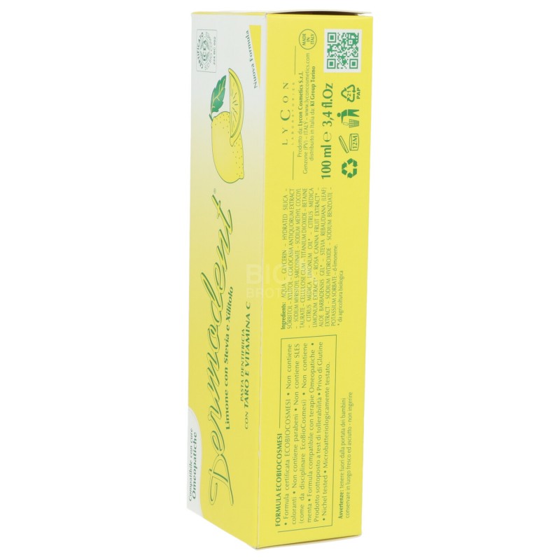 Dentifricio al limone