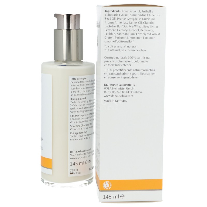 Latte detergente struccante delicato