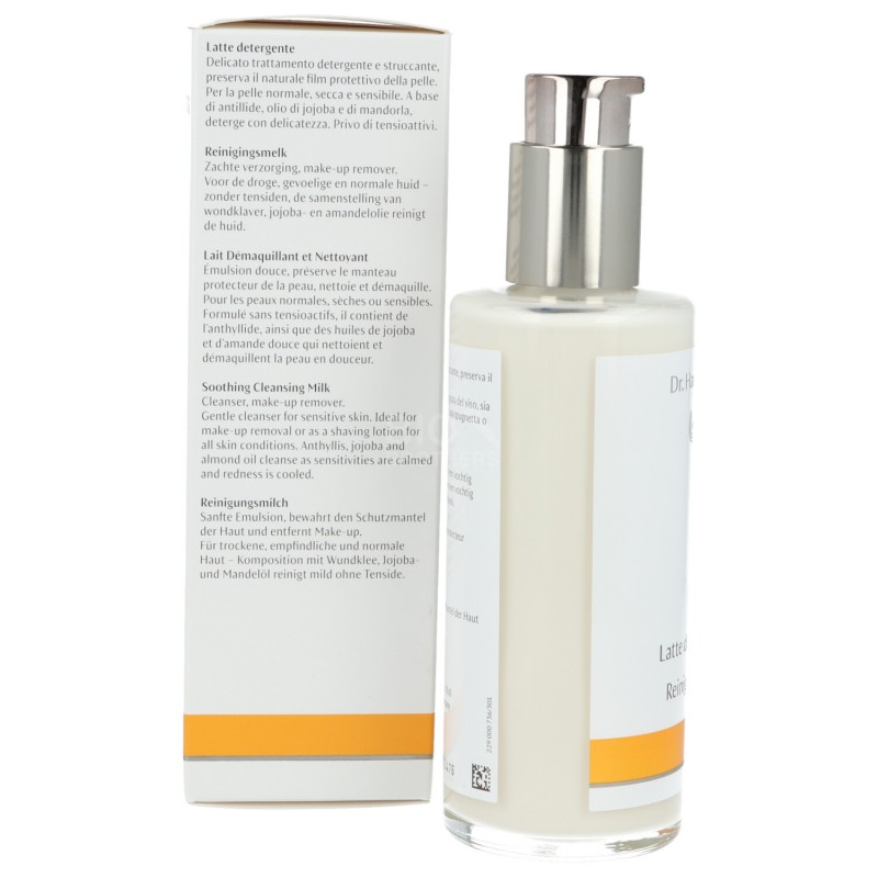 Latte detergente struccante delicato