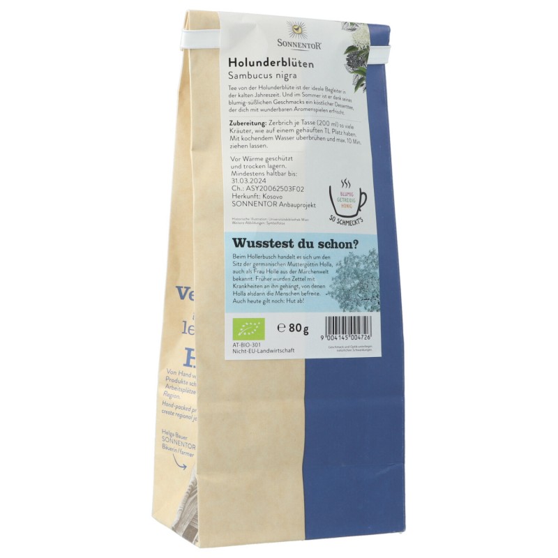 Fiori di sambuco per infusi