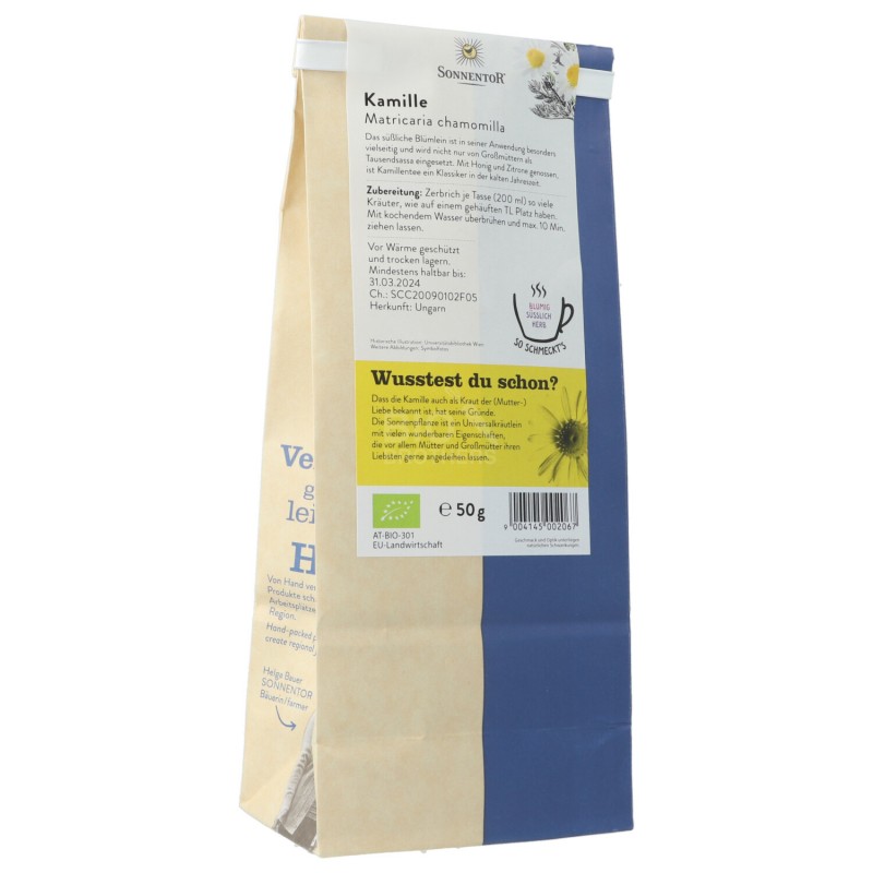 Fiori di camomilla per infuso