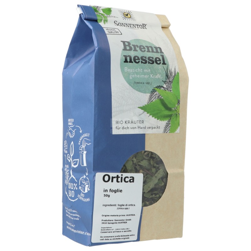 Foglie di ortica per infusi