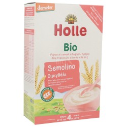 Pappa di semolino bio dal quarto mese