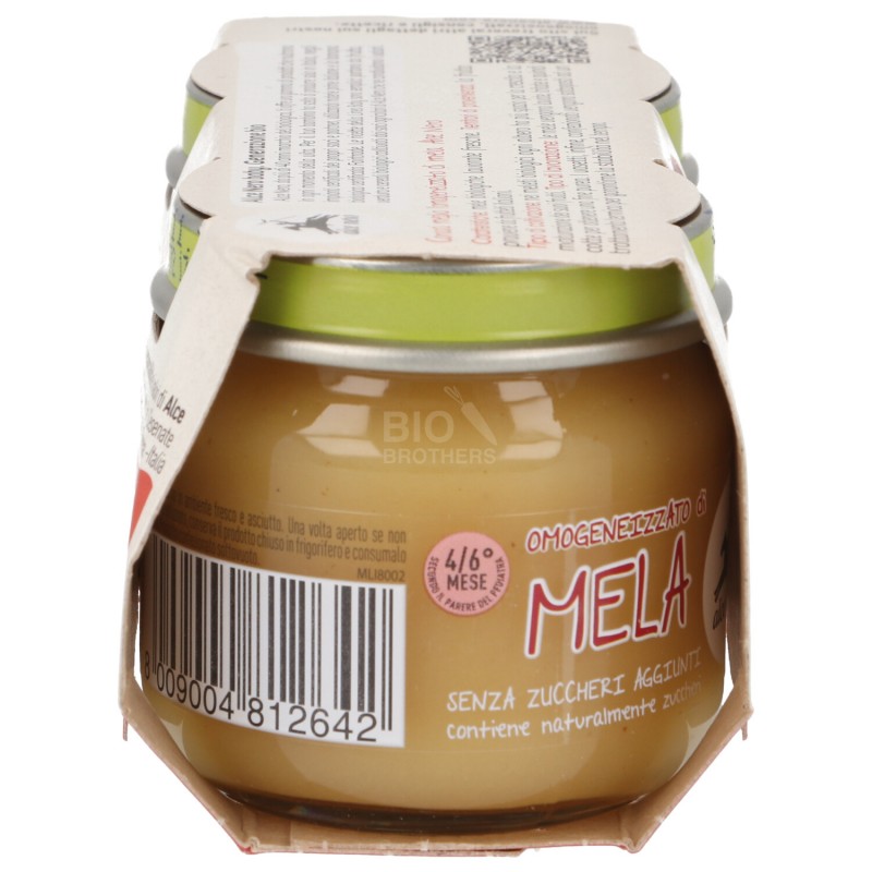 Omogeneizzato di mela biologico