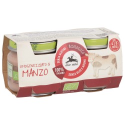 Omogeneizzato di manzo biologico