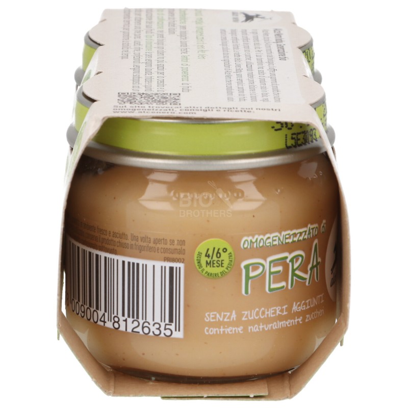 Omogeneizzato di pera biologico