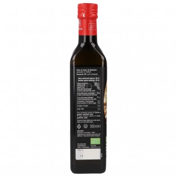 Olio di sesamo spremuto a freddo Olio di sesamo spremuto a freddo