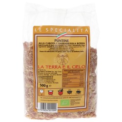 Puntine, pastina carota e barbabietola bio