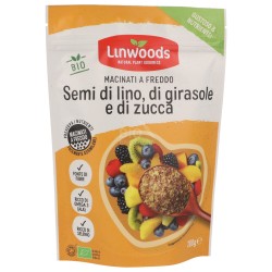 Semi macinati bio di lino, girasole e zucca