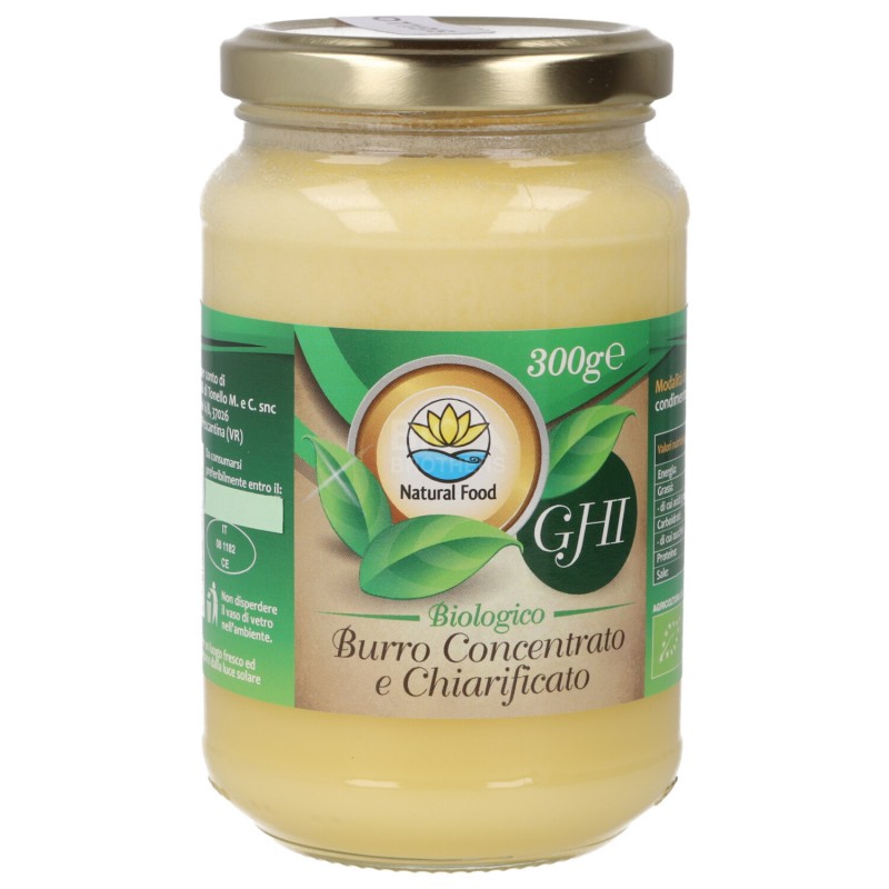 Ghi, burro concentrato chiarificato