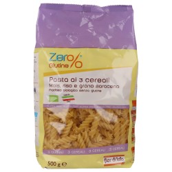 Fusilli ai tre cereali senza glutine bio
