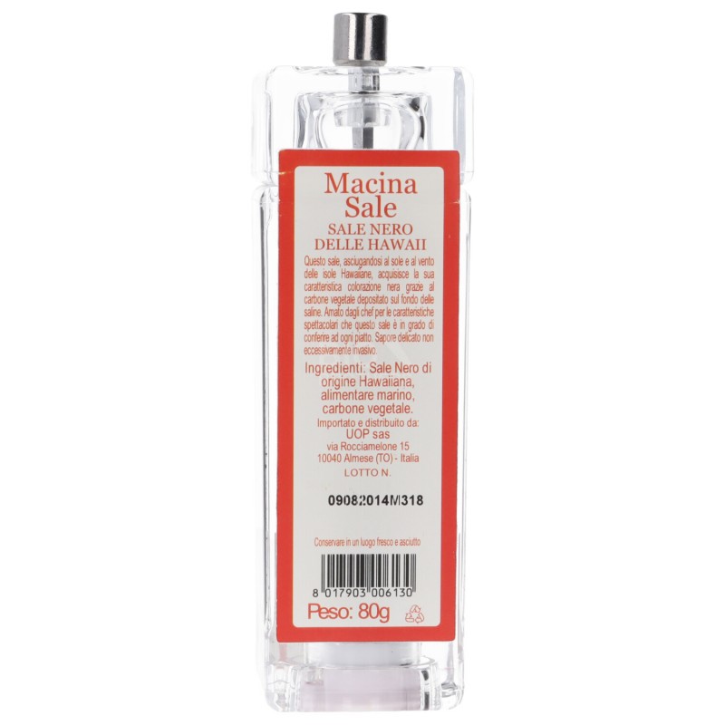 Macina sale con Sale Nero