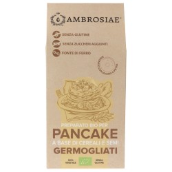 Preparato veloce per pancake con cereali germogliati senza glutine