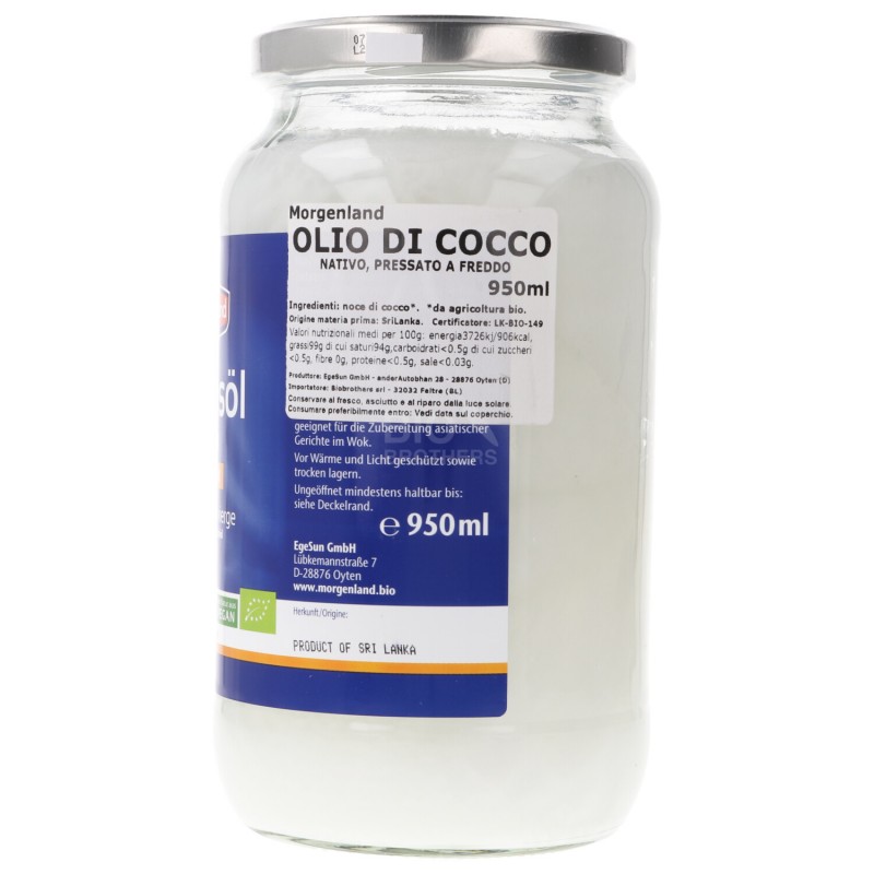Olio di cocco nativo