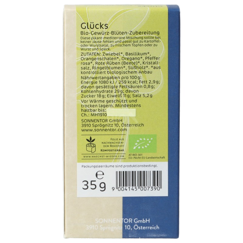 Fortuna, mix di petali e spezie