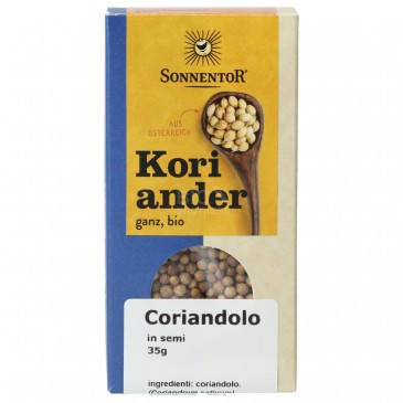 Coriandolo in semi