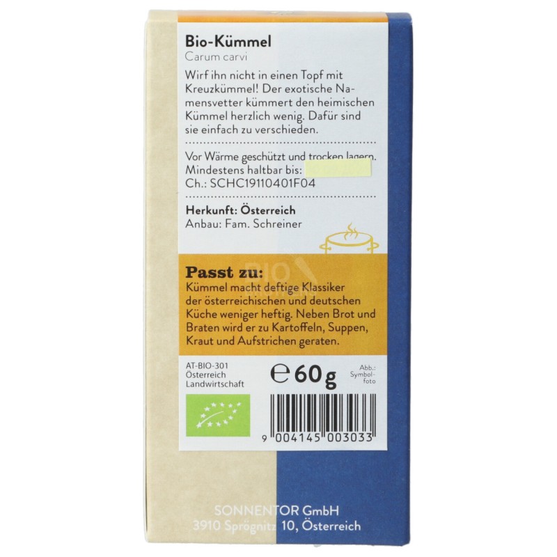 Cumino dei prati in polvere