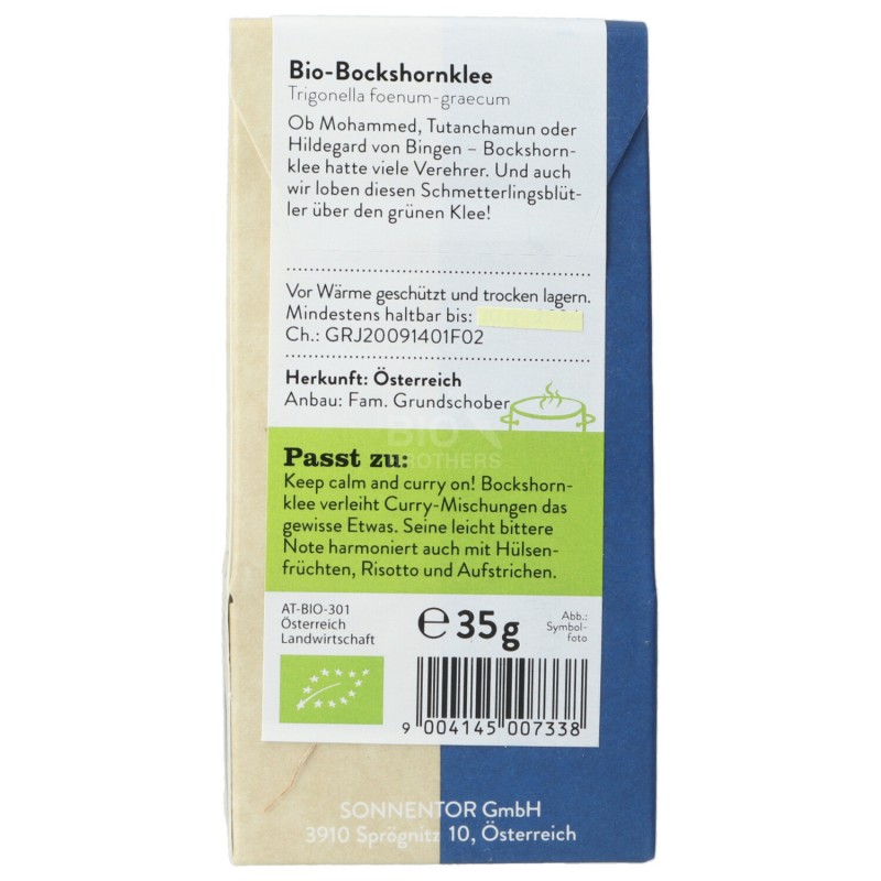 Fieno greco in polvere