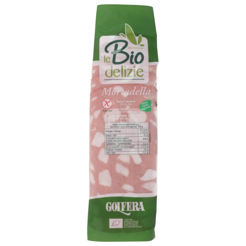 Mortadella bio senza nitriti
