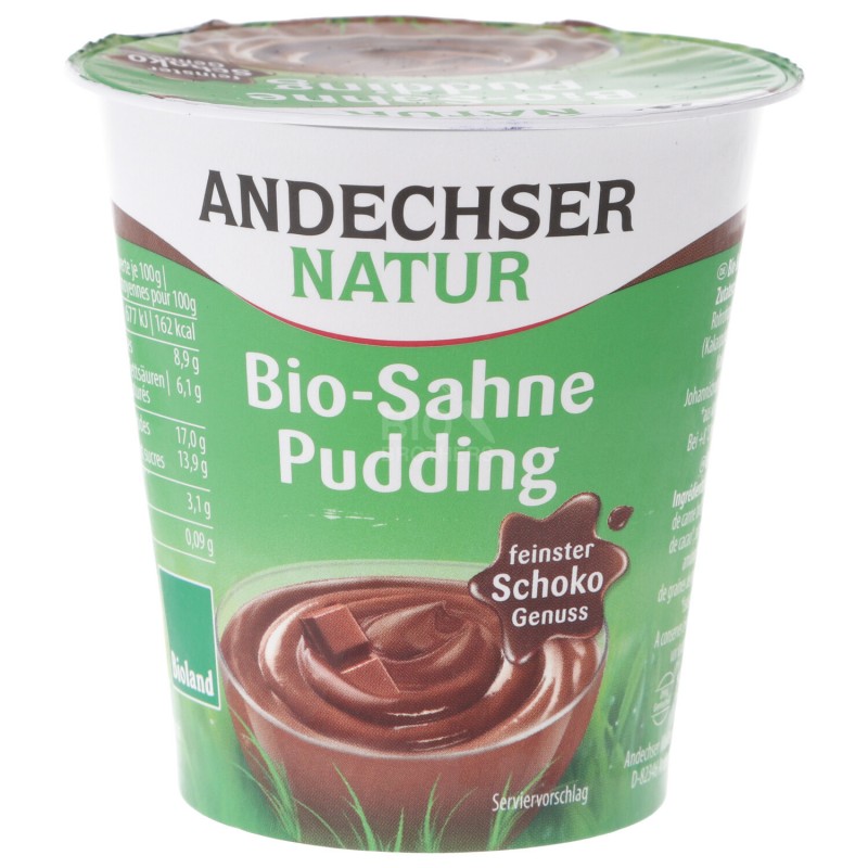 Budino cremoso al cioccolato