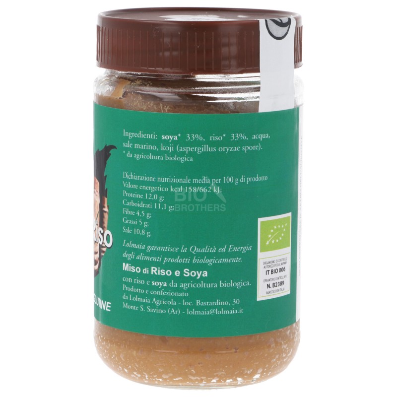 Miso di riso non pastorizzato